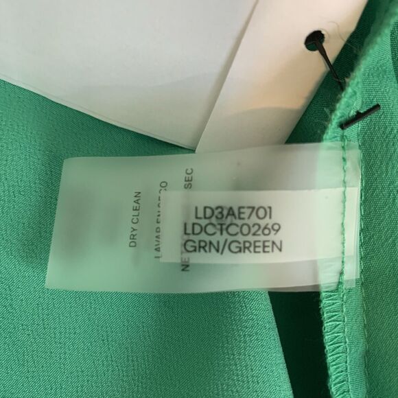 Karl Lagerfeld Paris Dress Belted Front Zip Above Knee Career Office New w/o Tag - Picture 9 of 9